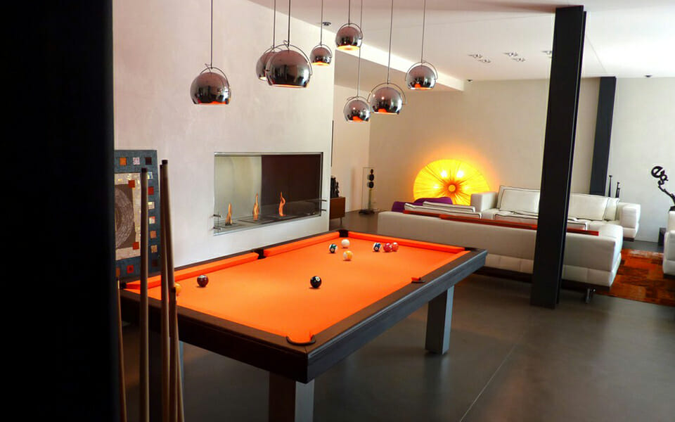 aanpasbare biljarttafel van roestvrij staal Loft - Billards Toulet