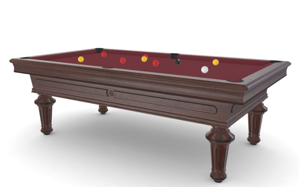 kaufen klassischer schwarzer billardtisch empereur anpassbar toulet