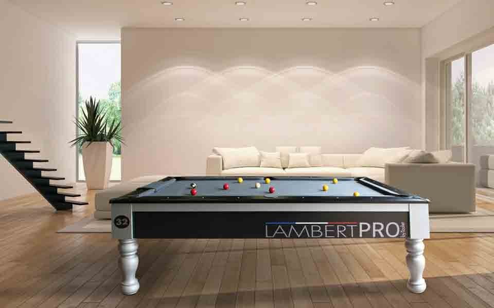 biljarttafel met muntenbak Le Lambert Pro - Billards Toulet