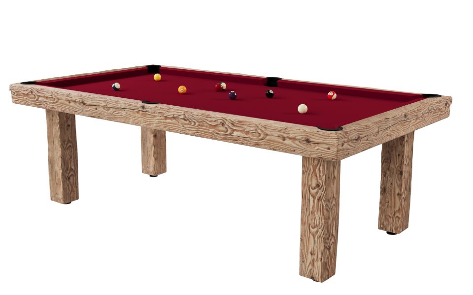 oude hout design biljarttafel megeve toulet